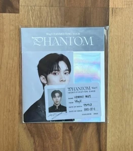 Tarjeta de identificación NCT WayV + juego de pegatinas decorativas tarjeta fotográfica Hendery - Imagen 1 de 2