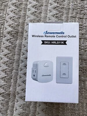 DEWENWILS Wireless Remote Control Outlet Switch Electrical Outlet Power Switch - Image 1 of 3