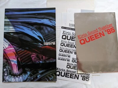 Queen 1985 japan Tour Concert Program/Booklet/Sticker - Image 1 of 4