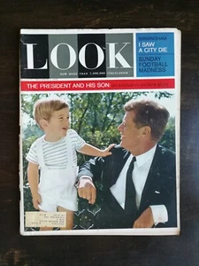 Look Magazine December 3, 1963 John F Kennedy & Son JFK Jr 524 - Picture 1 of 2