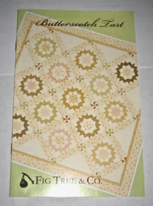 Fig Tree & Co Quilt Muster BUTTERSCOTCH TART Quilt 62" x 62" Joanna Figueroa - Bild 1 von 2