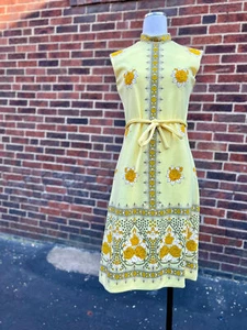 1960s Alfred Shaheen Mini Dress, Small - Picture 1 of 10