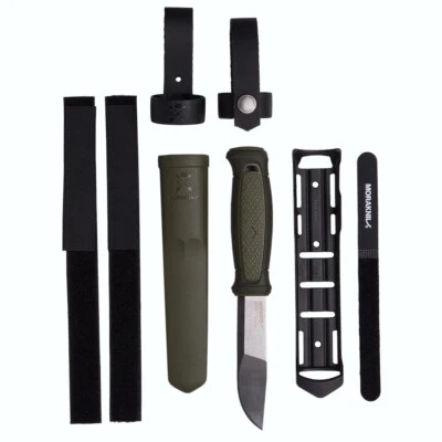 Morakniv Kansbol Fixed Blade Sports Outdoor Knife W/ Multi Mount YKM12645 - Image 1 of 4