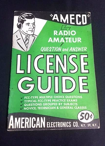 Collectable Ameco Radio License Guide (1956) - Picture 1 of 5
