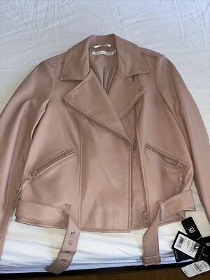 Chaqueta de cuero Blanc Noir Moto Foto 1 de 4