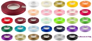 Ruban satin 6 mm de large-ruban rouge de noel -ruban 6mm-ruban belle qualite - Photo 1 sur 32