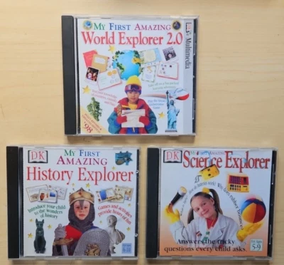 3x DK My First Amazing Science Explorer History Explorer World Explorer 2.0 PC - Image 1 of 4