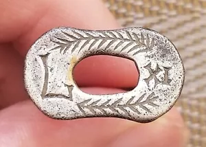 Ancient Roman Legionary Solid Silver Army Ring Leg XI Claudia Julius Caesar - Picture 1 of 11