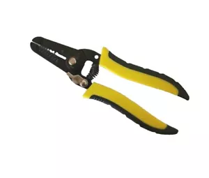 2x 7" 180mm Cable Wire Stripper Crimper Pliers Cutter W Safe Lock 10-22AW #G8020 - Picture 1 of 8