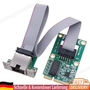 Mini PCI Express Gigabit Ethernet Card RTL8111H LAN NIC Card RJ45 Port for PC - Bild 1 von 12