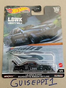 HOT WHEELS CAR CULTURE MOUNTAIN DRIFTERS SUPER SILHOUETTE SKYLINE CHASE 