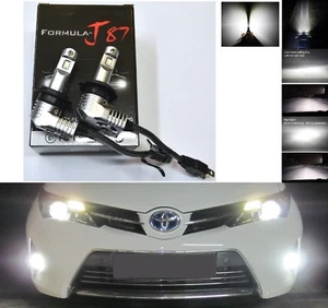 LED Kit M 60W H7 6000K White Two Bulbs Fog Light Replacement Lamp Upgrade Stock - Picture 1 of 12