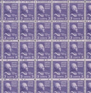 United States 3¢ President Thomas Jefferson Postage Stamp #807 Mint Pack of 100 - Picture 1 of 1