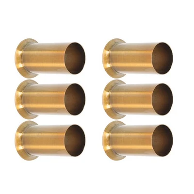  6pcs Candle Socket Covers - Replaceable Lighting Fixture Candle Tube Sleeves - Image 1 of 4