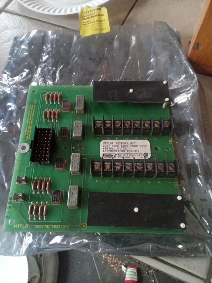 Unidad de terminación de bucle de comunicación de planta ABB Bailey NTPL01 Infi 90 Net 90 - Imagen 1 de 1