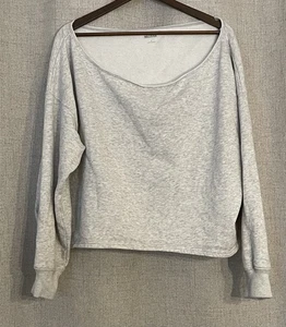 Sudadera Hollister para mujer fácil doble fuera del hombro talla grande - Imagen 1 de 3