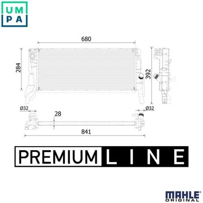 RADIATOR ENGINE COOLING CR 2313 000P FOR BMW X1/F48 B48A20B B42S20A B46A20 2.0L - Image 1 of 4
