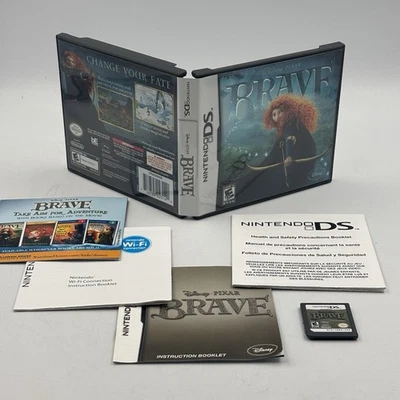 Disney Brave Nintendo DS Complete CIB w/ All Inserts Tested Working Free Ship - Image 1 of 4
