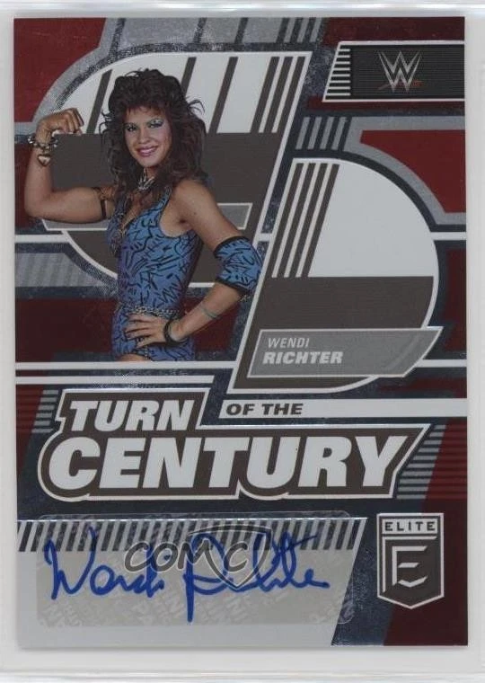 2023 Donruss Elite WWE Turn of the Century Signatures Red /49 Wendi Richter Auto - Image 1 of 2