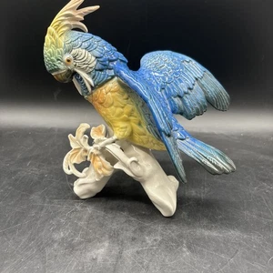 Karl Ens - Porzellanfigur eines Kakadu-Papagei -M.21 - Bild 1 von 13