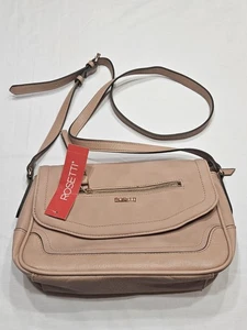 ROSETTI Umhängetasche Salbei Kunstleder Pfirsich Sand Farbe Vorder- und Rückenverschluss  - Bild 1 von 9