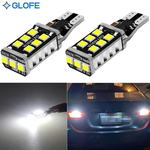 2Pcs 6000K White LED Backup Reverse Light Bulbs for 2004-2021 Chevrolet Malibu - Foto 1 di 12