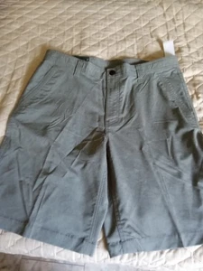 G.H.Bass&Co Mens Green Polyester shorts 34w x10 - Picture 1 of 5