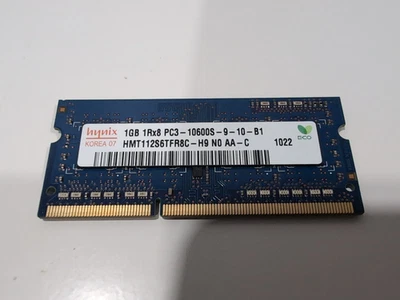 Memory Module Hynix HMT112S6TFR8C-H9 1 GB Memory Module - 1Rx8 - - Image 1 of 2