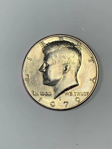 1979-D Clad Kennedy Half Dollar Cover