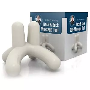 Dr. Berg Self-Massage Tool - Handheld Neck and Lower Back Massager - Body Str... - Picture 1 of 7