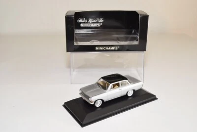 A37 1:43 MINICHAMPS OPEL REKORD A 1963 TETTO GRIGIO ARGENTO NERO NUOVO CON SC... - Immagine 1 di 4