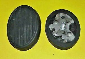 1935 36 37 38 39 40 41-54 MoPar OVAL PEDAL PADS Plymouth Dodge DeSoto Chrysler