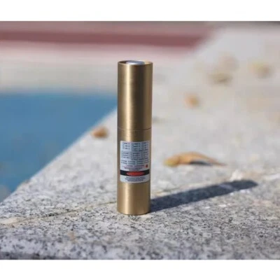 1 Stück Messing Punkt blau 450 nm Laser tragbares Handmodul 450T-1000 - Bild 1 von 4