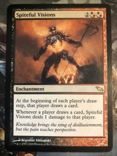 1xSpiteful Visions Shadowmoor MTG Magic the Gathering x1 MKE