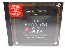 Phantom of Opera Highlights / O.C.R. Phantom of the Opera Cast Ensemble CD (NEW)