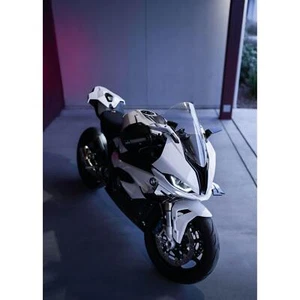 BMW Inspired S1000RR Motorcycle Art Poster 073 Premium Wall Decor - Picture 1 of 12