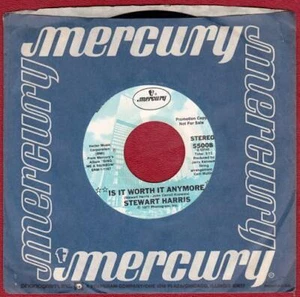STEWART HARRIS 45 RPM Is It Worth It Anymore / A Sunshine Thing - Mercury 55008 - Bild 1 von 2