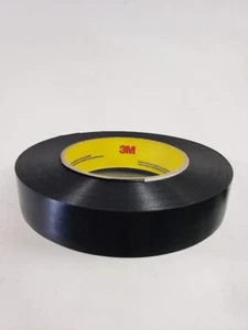 3M™ 472 Single Coated Vinyl Tape Black, 1 in x 36 yd, 10.4 mil, 1 Roll Increment - Picture 1 of 3