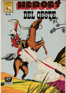 HEROES DEL OESTE 252 MARZO 1971 EDITORA LA PRENSA MEXICAN SPANISH COMIC - Picture 1 of 1