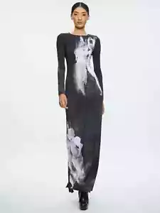 ALICE & OLIVIA (4 )DELORA RENAISSANCE FRESCO MAXI DRESS NWT MSRP$495 - Picture 1 of 17