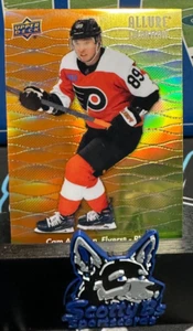 2023-24 UD Allure - Color Flow Orange Yellow #CF-15 Cam Atkinson - Flyers - Picture 1 of 3