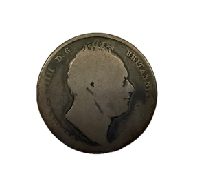 1830 England Half Crown - King George IV - Certified Genuine - Picture 1 of 3