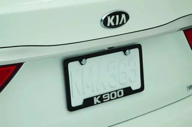 Genuine Kia License Plate Frame Lower Logo UR014-AY001KH - Image 1 of 1