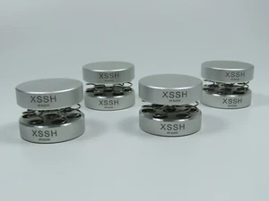 Audio Lautsprecher Verstärker Aluminium Feder Anti-Schock Stoßdämpfer Set 4 Fuß - Bild 1 von 5