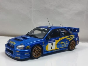 Autoart 1/18 2003 Subaru Impreza French Rally France Solberg No7 - Picture 1 of 12