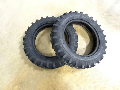 DOS nuevos 5,00-15 Goodyear I-3 implemento de tracción neumáticos agrícolas rastrillos de heno sin cámara Foto 1 de 4