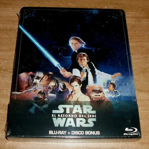 STAR WARS EL RETORNO DEL JEDI (Return of the Jedi) STEELBOOK 2 BD NUEVO A-B-C - Bild 1 von 4