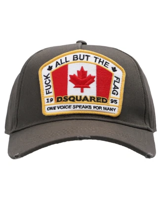 Dsquared2 Icon Bandera De Canadá Gorra Cap - Imagen 1 de 3