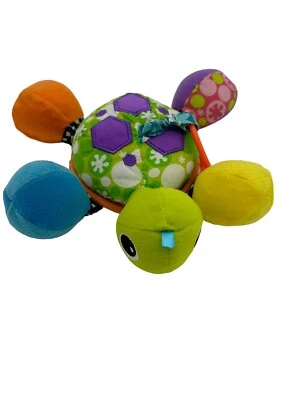 Infantino Baby Stroller Car Seat Hanging Plush Toy Mirror Newborn Turtle - Image 1 of 4