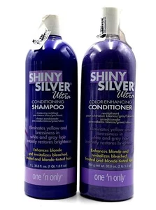 One N Only Shiny Silver Ultra Shampoo & Conditioner 33.8 oz Duo - Picture 1 of 1